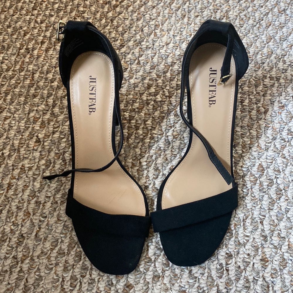 JustFab | Lorelai Block Heeled Sandal | size 7.5 - Picture 4 of 10